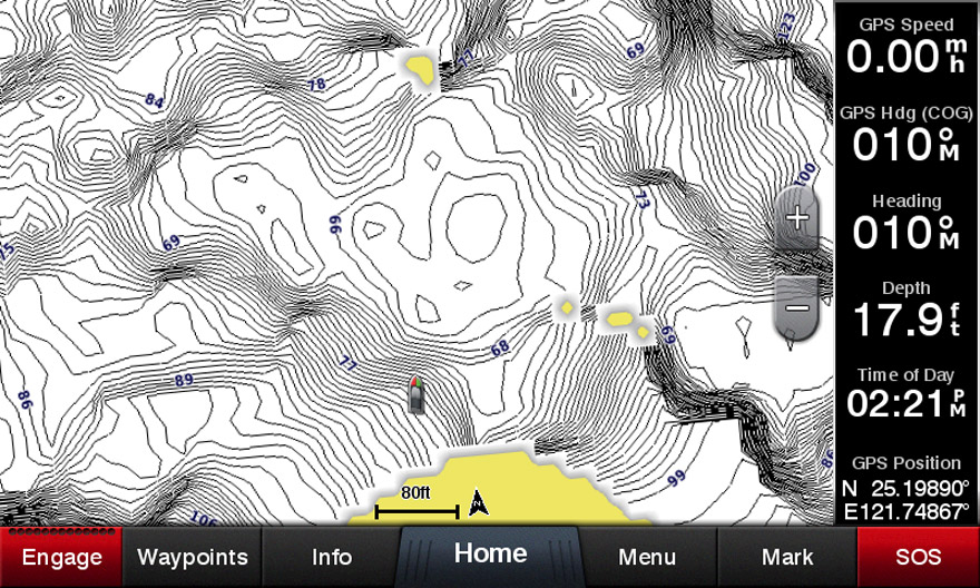 screenshot garmin quickdraw