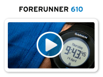 Forerunner® 610 Touchscreen