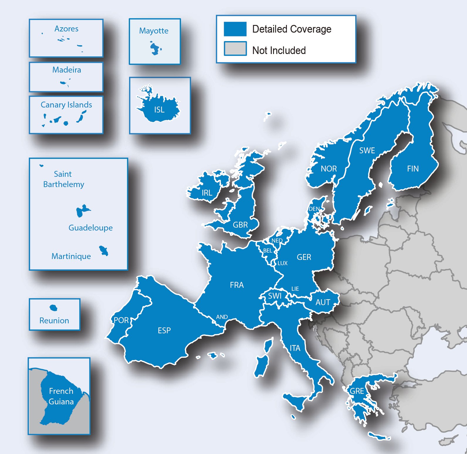 Garmin Italy Map