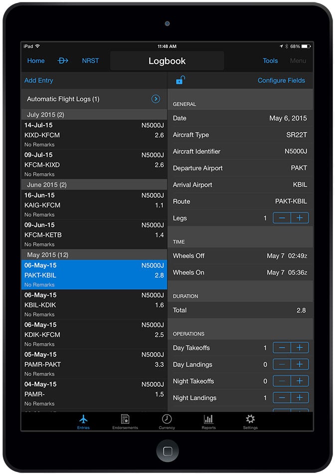 Garmin Pilot Aviation App