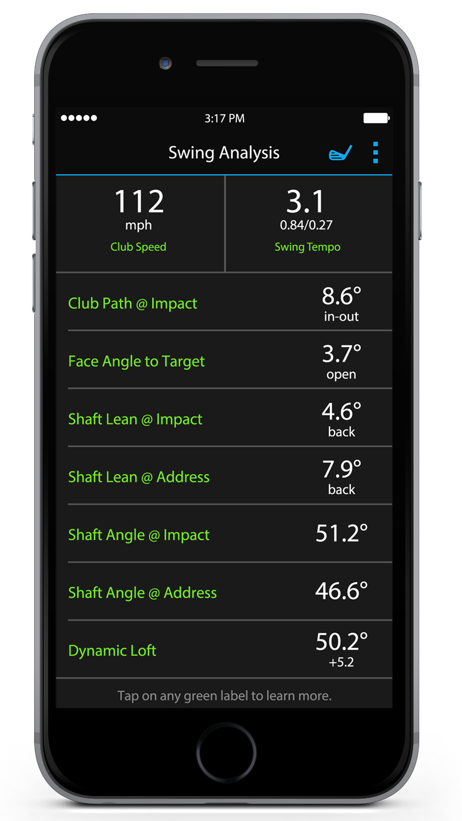 Garmin TruSwing Golf Swing Analyzer