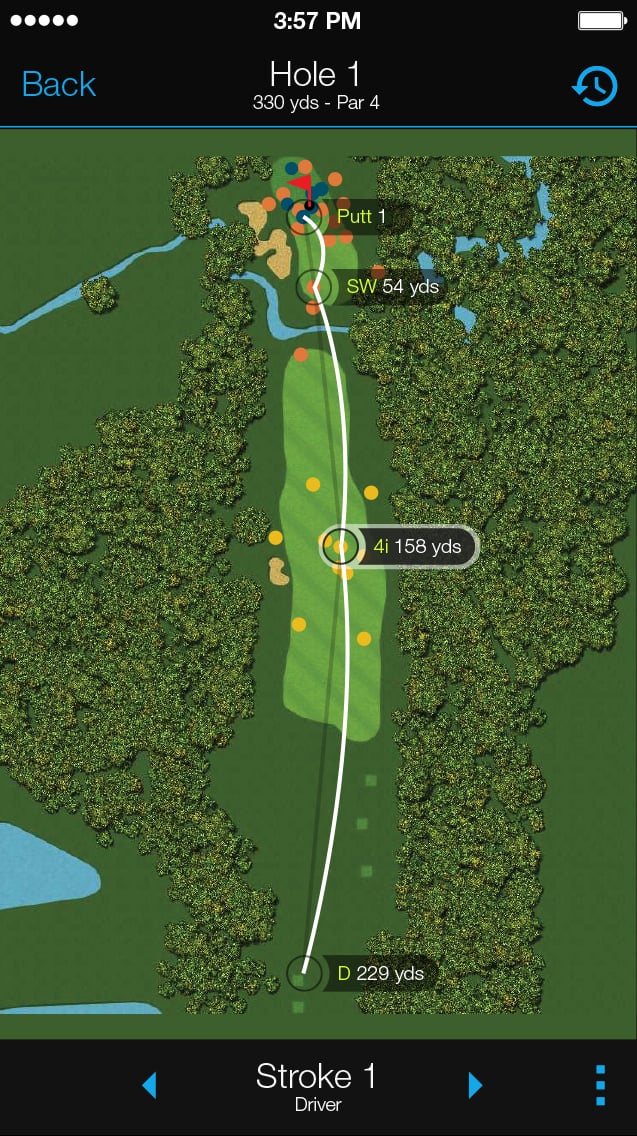 garmin instinct have golf