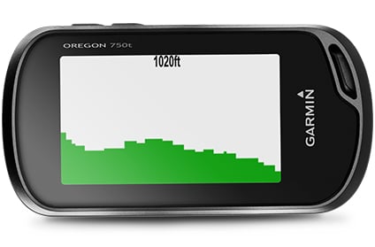 Garmin Oregon® 750t | Hiking GPS with Camera