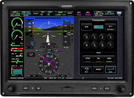 garmin 725 fltplan go ads b data