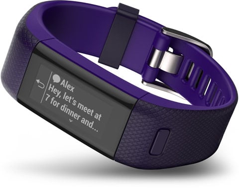 Garmin vivosmart hr+ sleep tracking on sale