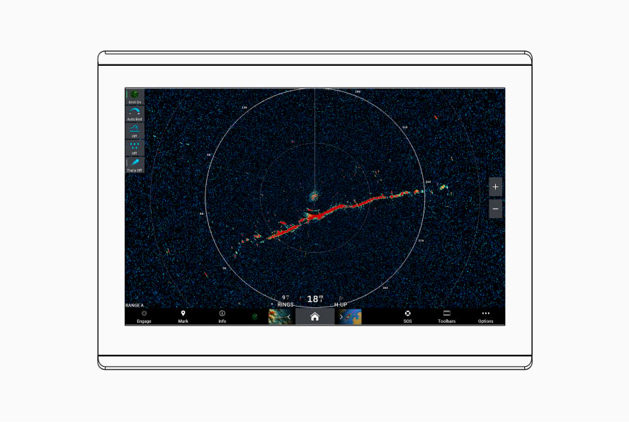 Advanced Radar Features  Garmin Marine Technology